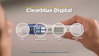 Clearblue® Digital Graviditetstest med Ukeindikator kun for Norge [upl. by Kcod715]