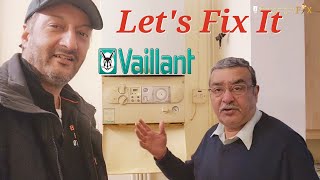 Vaillant turbo max central heating combi boiler repair in Birmingham Uk gas safe engineer [upl. by Omar]