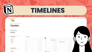 Como usar timeline no Notion  Perfeito para gerenciar projetos e tarefas [upl. by Gaillard]