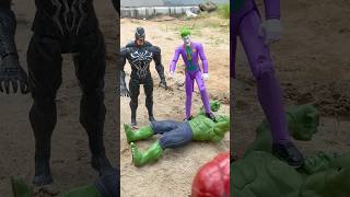 Hulk abandons son for doll  Hulk meets son again  Marvel Toys p2 [upl. by Camfort]