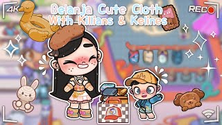 DRAMA AVATAR WORLD  BELANJA CUTE CLOTH WITH KILLIANS amp KELINE  GAME AVATAR WORLD  K FAMILY [upl. by Sualkcin]