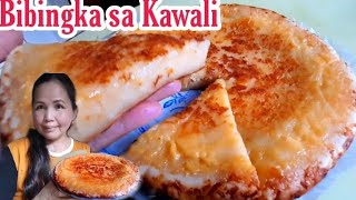 BIBINGKA SA KAWALI  NO OVEN GLUTINOUS RICE CAKE [upl. by Nicolis809]