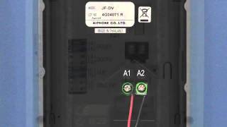 Aiphone JF Series Wiring Instruction amp Guide [upl. by Antonino]