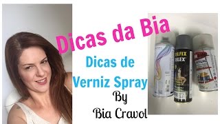 Dicas da Bia  Como Envernizo minhas peças Verniz Spray Bia Cravol [upl. by Feliks]