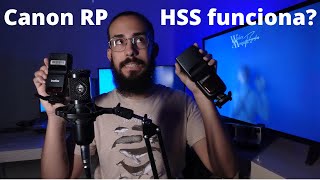 Canon RP Problema com Hss Testando Godox v860II e TT350 [upl. by Nwhas]