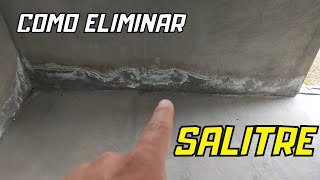 ✅ Como QUITAR o eliminar el SALITRE por HUMEDAD en PARED [upl. by Briant]