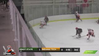 Minot State at Indiana Tech  Womens Ice Hockey [upl. by Lazar]