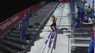 Deutschland Skispringen Teamwettkampf  Olympia Sotschi  170214  Highlights 2 Durchgang [upl. by Ancel408]