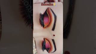 full cut crease eye makeup on dummy Salonimakeuptutorialeyemekeup shorts trending viral yt [upl. by Analaj194]