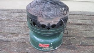 How to Light a Coleman Catalytic Heater [upl. by Krystal]