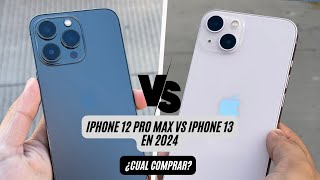 IPHONE 12 PRO MAX VS IPHONE 13 EN 2024  ¿VALE LA PENA  AndroOne [upl. by Cilurzo]