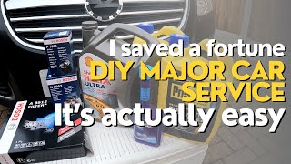 MAJOR DIY Car Service Vauxhall  Opel Insignia How to changefilters [upl. by Griz112]