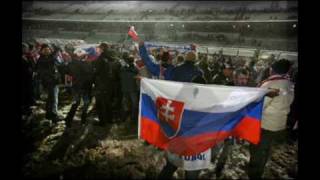 Katka Knechtová  Slovensko na nohy  Anthem of Slovak footballers [upl. by Enelyw]