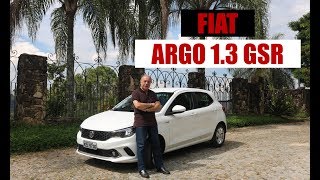 Fiat Argo 13 GSR  Teste com Emilio Camanzi [upl. by Azral910]