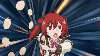 Shikkakumon no Saikyou Kenja Episode 4 Iris vs Bandits [upl. by Ahseuqal]