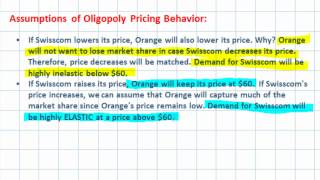 Kinked Demand Curve Explained I Oligopoly amp Economics [upl. by Herahab691]