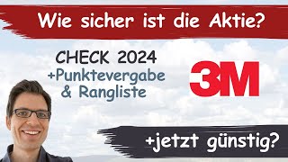 3M Aktienanalyse 2024 Wie sicher ist die Aktie günstig bewertet [upl. by Annerahs444]