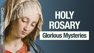 HOLY ROSARY  Glorious Mysteries Sunday amp Wednesday [upl. by Aitam256]