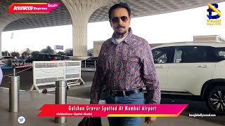 Gulshan Grover Spotted At Mumbai Airport II Boogle Bollywood [upl. by Montford]