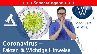 Coronavirus  Was wir wissen Medizinischwissenschaftliche Fakten amp konkrete Hinweise für Jeden [upl. by Paxon904]