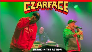 CZARFACE  BREAK IN THE ACTION LIVE [upl. by Hurlee]