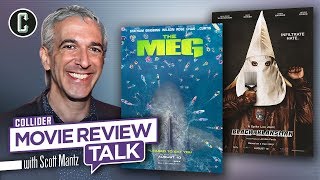 The Meg and BlacKkKlansman  Movie Review Talk with Scott Mantz [upl. by Eiramassenav664]