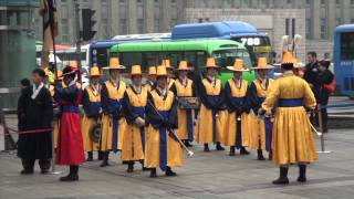 Changing of the Royal GuardDeoksugung PalaceSeoul South Korea With Historical Facts [upl. by Beebe235]