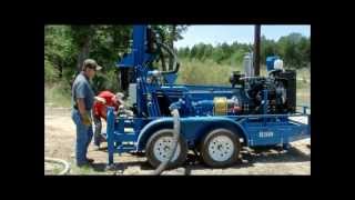 RockBuster R100 Portable Water Well Drilling Rig [upl. by Canty]