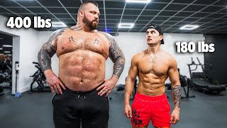 Entrenando con el Hombre Más Fuerte Eddie Hall [upl. by Assetniuq]