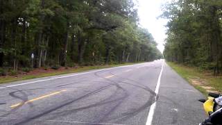 205mph street bike fly by on suzuki hayabusa with lots of nitrous [upl. by Aitrop339]