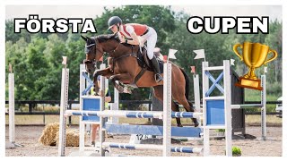 Rider vår första cup  TÄVLINGSVLOGG [upl. by Anerrol]