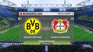 Dortmund vs Leverkusen  Bundesliga Germany League 2024  2025 [upl. by Elbertina908]