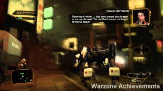 Deus Ex Human Revolution  Acquaintances Forgotten amp Kevorkian Complex  Achievement Guide HD [upl. by Borlase]