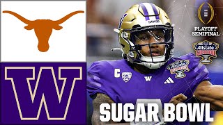 Sugar Bowl Texas Longhorns vs Washington Huskies  Full Game Highlights [upl. by Cailly57]