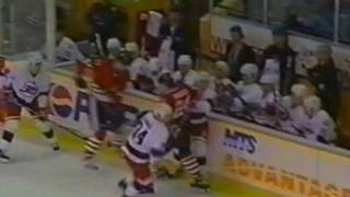 Bob Probert vs Jim McKenzie Dec 2 1995 [upl. by Declan319]