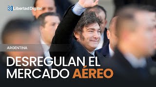 ARGENTINA  El Gobierno de Milei desregula el mercado aéreo en el país [upl. by Kcirdek]