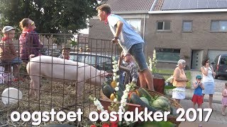 oogstoet oostakker Gent 2017 [upl. by Yenhoj]