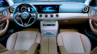 2021 Mercedes EClass Exclusive  INTERIOR [upl. by Madelina615]