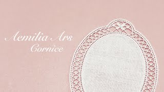 Needle Lace Making  Aemilia Ars Cornice [upl. by Orr]