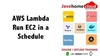 AWS Lambda  run EC2 instances in schedule using python [upl. by Nednarb]