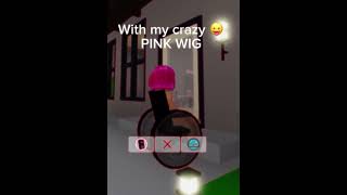 Roll up to the party with my crazy pink wig  EDIT [upl. by Sorgalim]