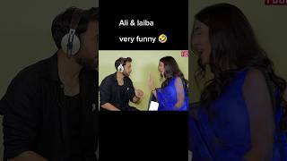 kaffara drama cast Ali and laiba funny whisper challenge ytshorts love pakistanitvshow funny [upl. by Hamnet]