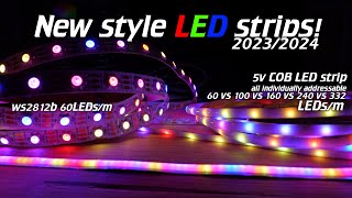 💡QuinLED💡New COB style addressable LED strip [upl. by Tdnarb]