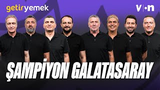 Süper Ligde şampiyon Galatasaray  Metin Tekin Ali Ece Mustafa Demirtaş Emek Ege [upl. by Lewis27]