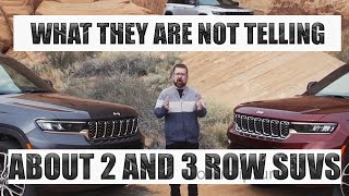 2022 Jeep Grand Cherokee 2 ROW vS 2021 Jeep Grand Cherokee 3 Row Grand Cherokee L [upl. by Joashus]