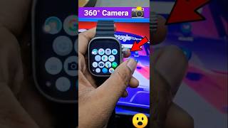 S12 ultra 4g Android smartwatch 360 camera 📸 S9 ultra smartwatch shots smartwatch viral [upl. by Anaiuq610]