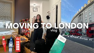 MOVING TO LONDON study abroad nyu [upl. by Ahsiuqat]