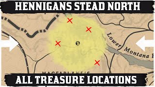 ALL Hennigans Stead North Treasure Location [upl. by Groveman644]