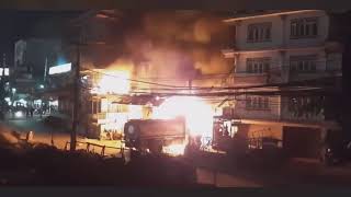 Extreme Fire at Gwarko Petrol Pump  Dangerous MomentsGwarko [upl. by Mayhew]