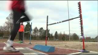 Atletiekunie  Hurkhoog  springen [upl. by Eelarbed]